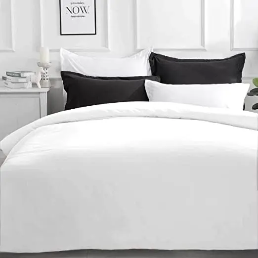 Luxton Pure Soft Quilt Cover Set - White Colour