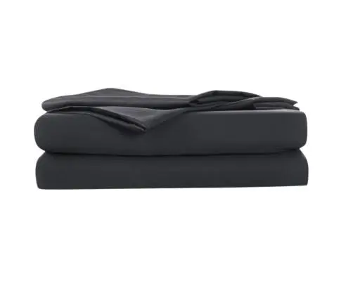 Organic Bamboo Duvet Cover Set A - Charcoal