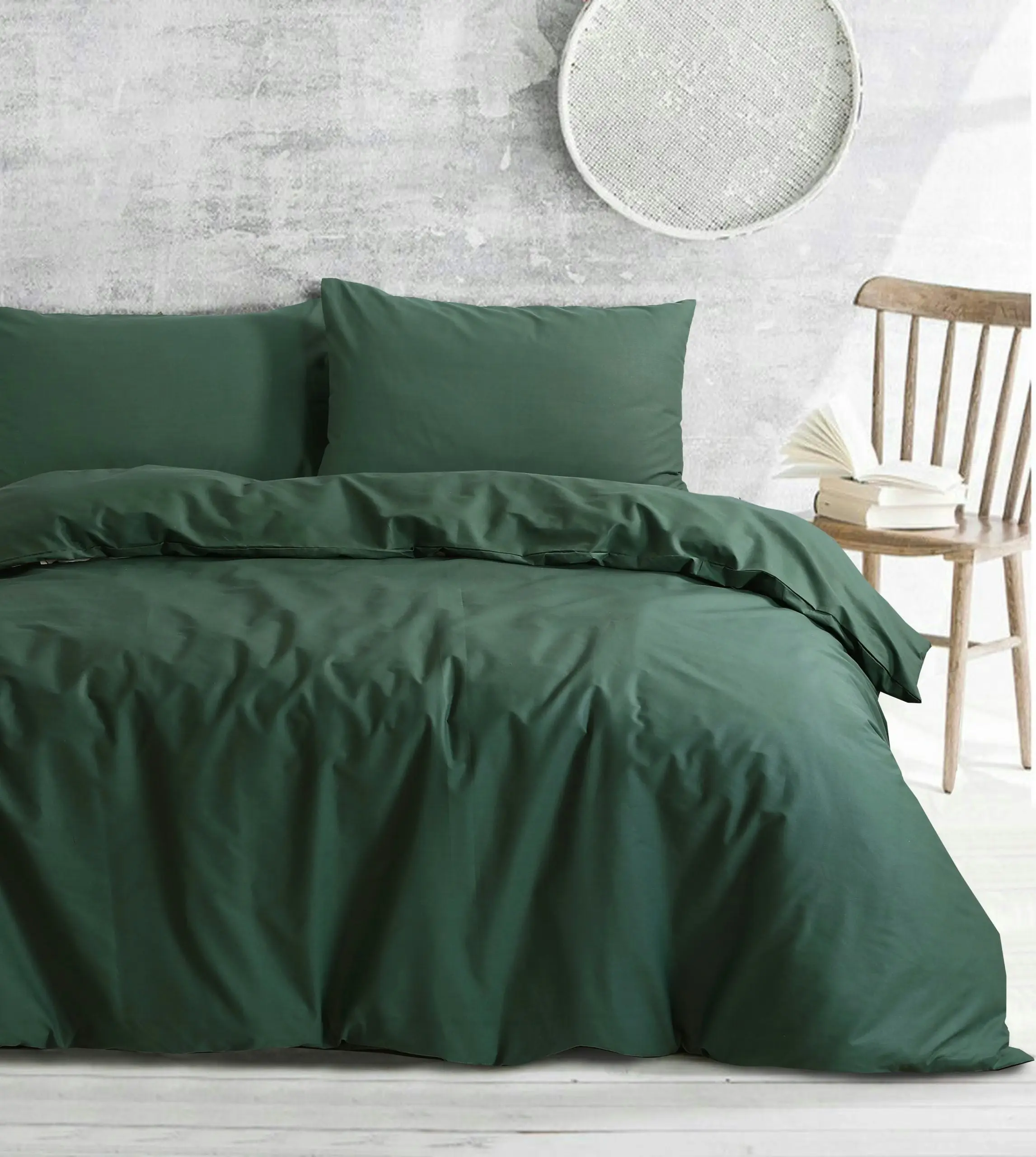 Amsons Royale Cotton Sage Quilt Cover Set