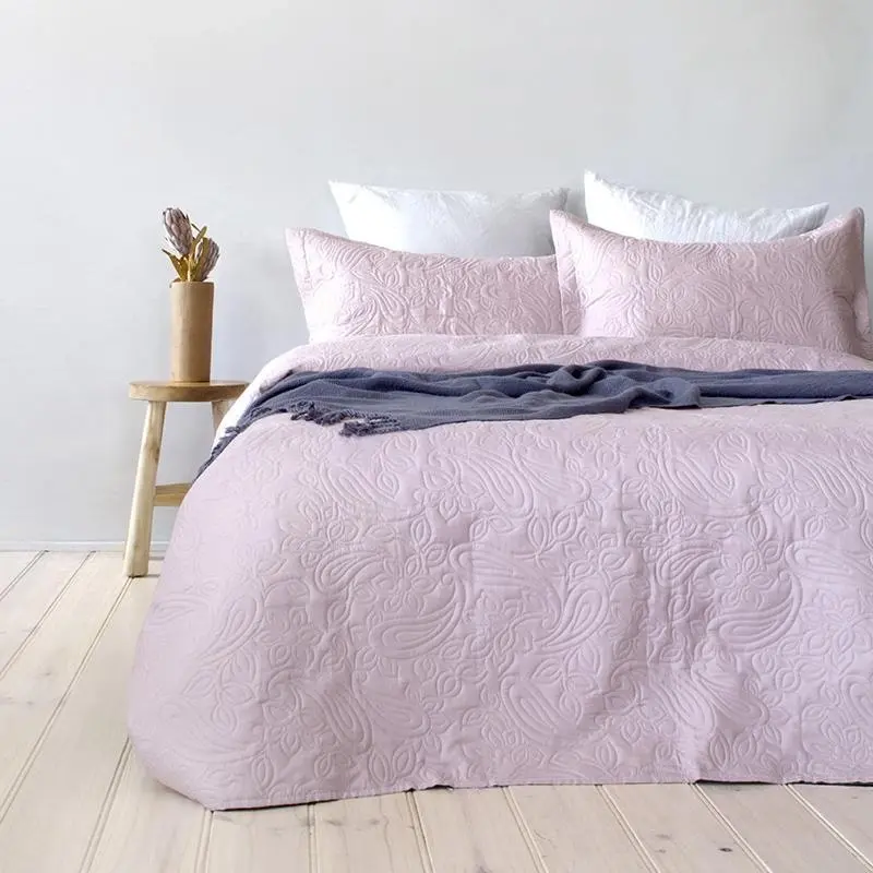 Bambury Paisley Coverlet Set - Dusk