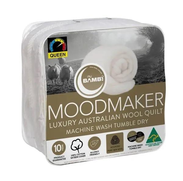 My Bambi MOODMAKER WOOL 430GSM Quilt - HIGHT LOFT