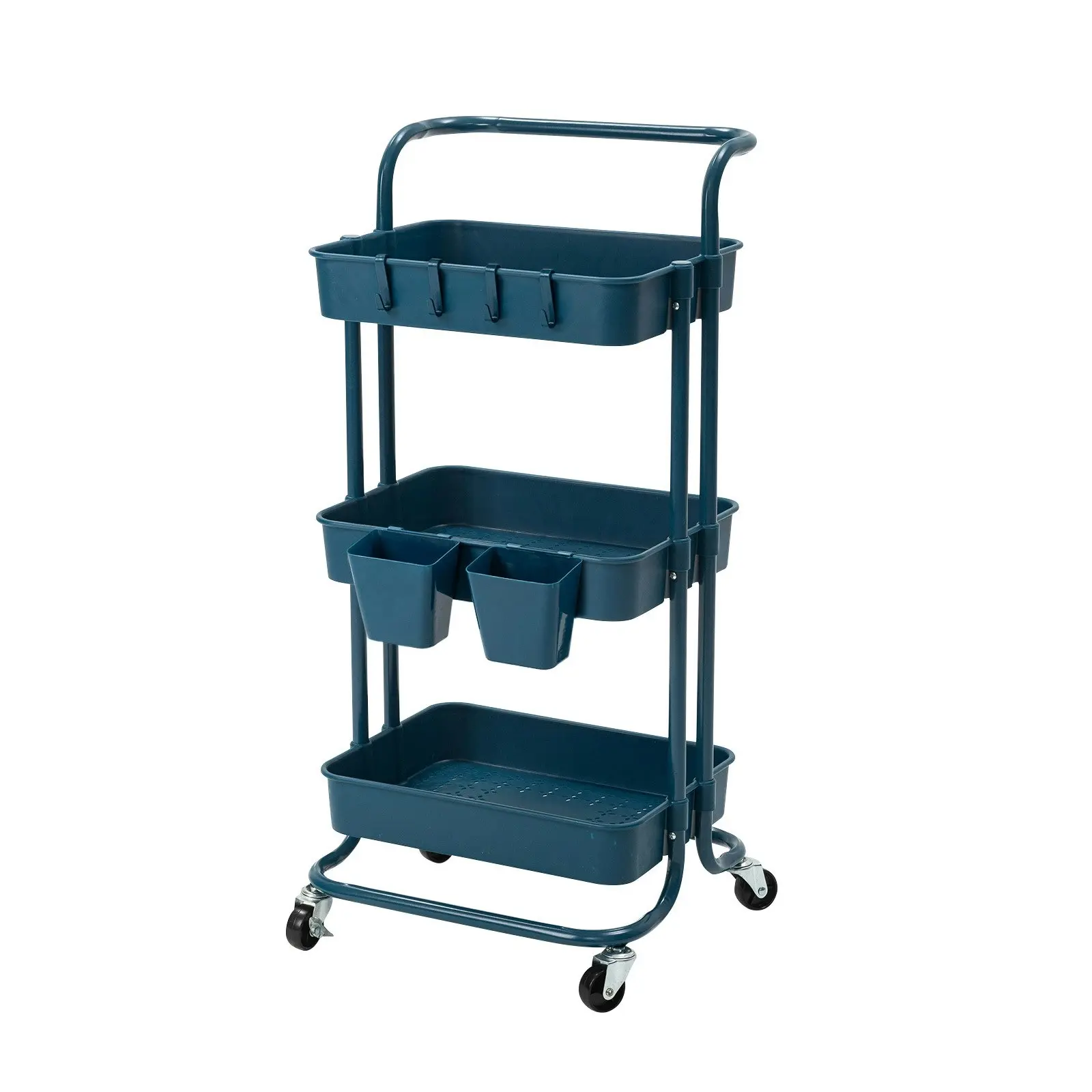 Trolley Cart Storage 3 Tier - BLUE