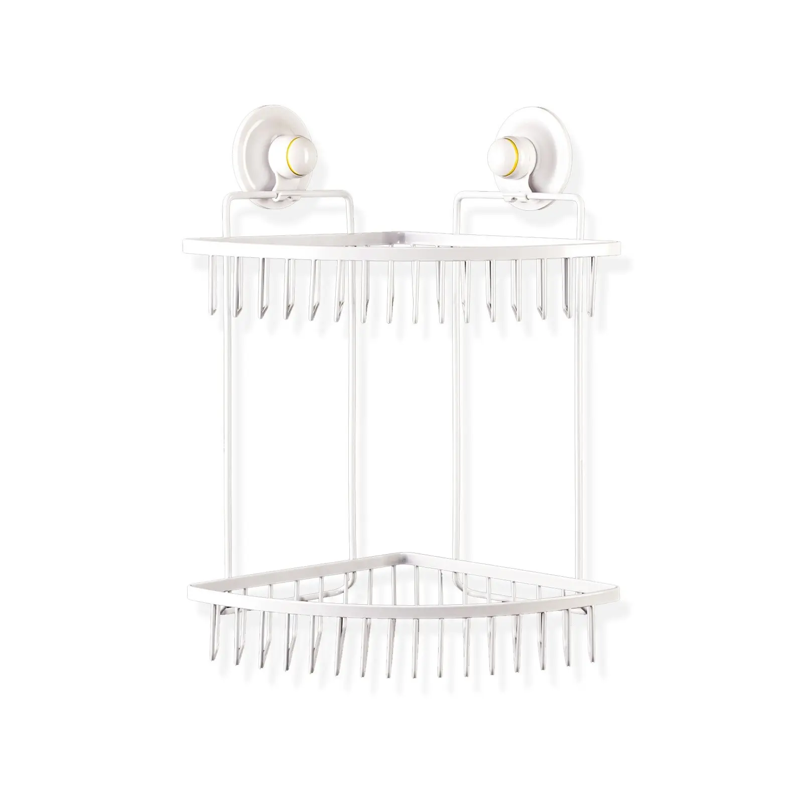 Double Corner Shelf - WHITE