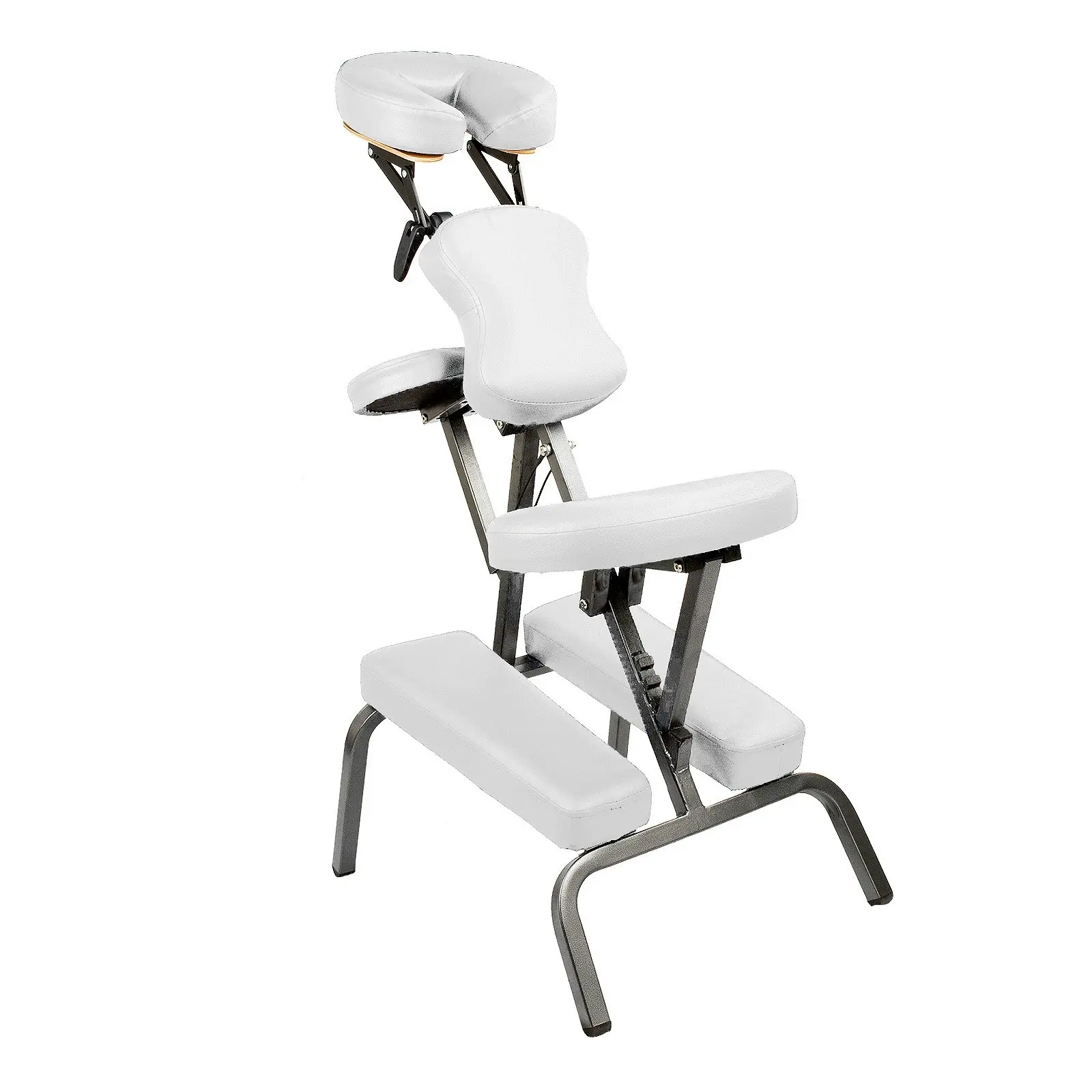 Aluminium Portable Massage Chair - WHITE