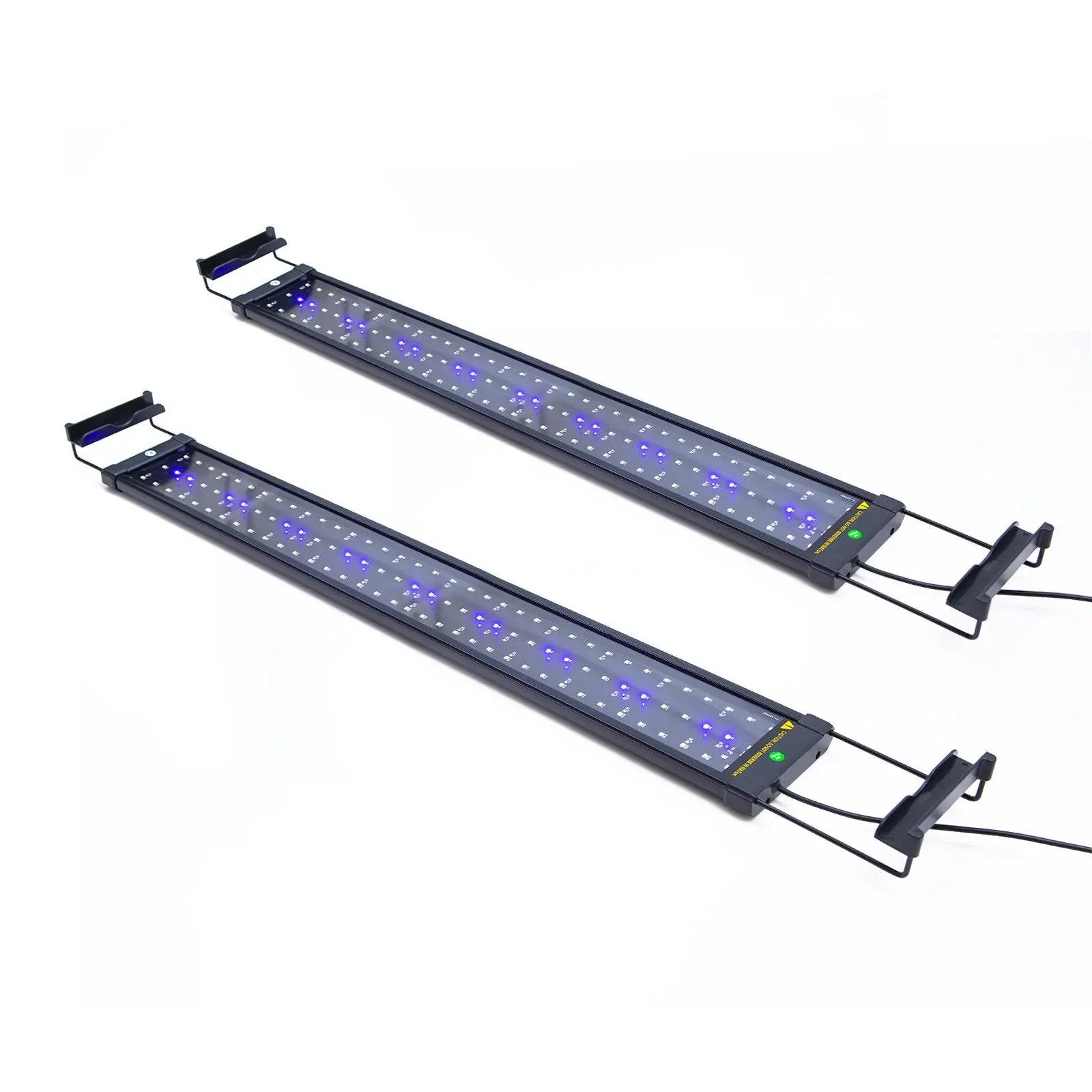 2X Aquarium Blue White LED - 18W 75-95cm