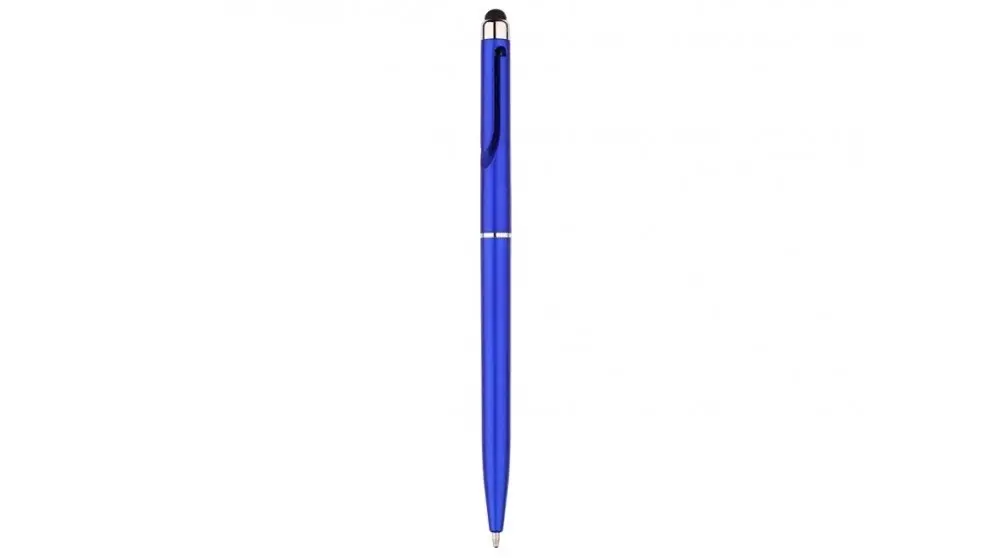 Blue Precision 2-in-1 Stylus & Ballpoint Pen for Capacitive Touchscreen Devices