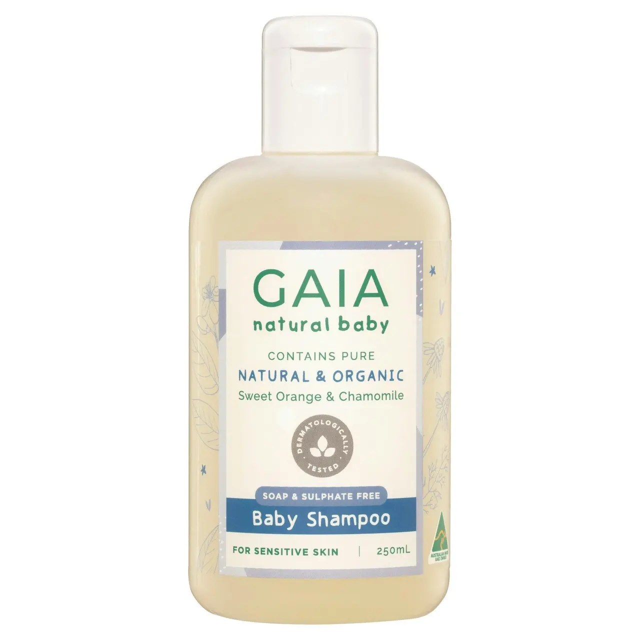 Gaia Natural Baby Shampoo 250mL