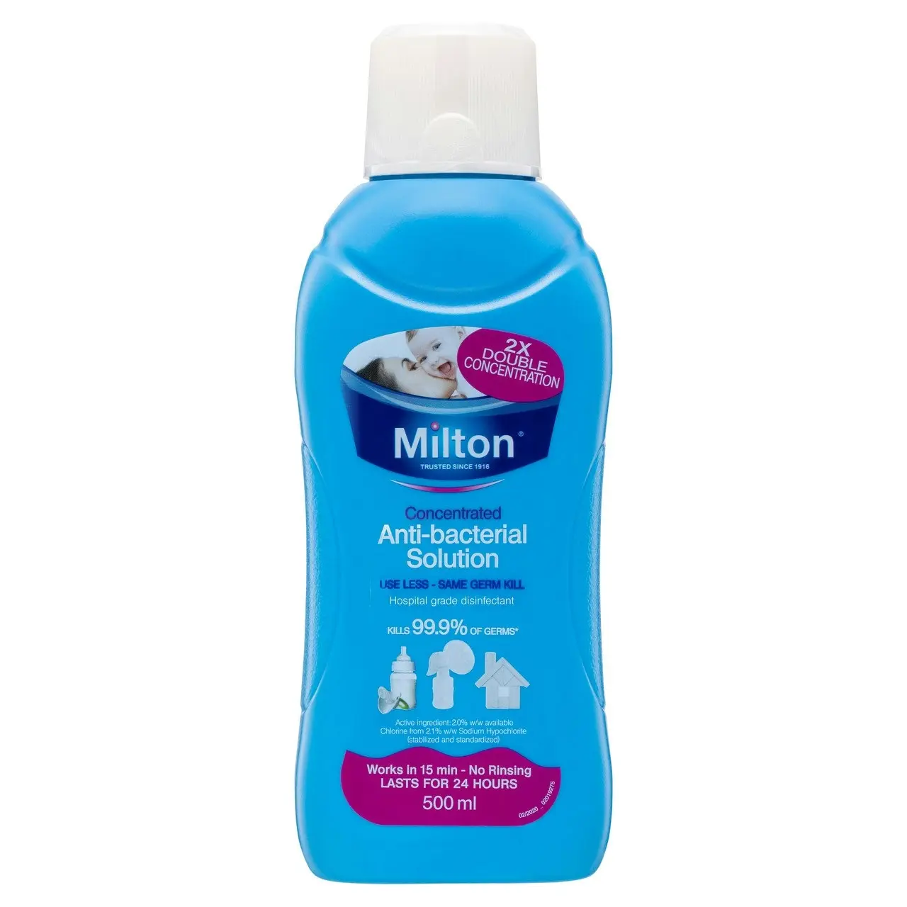 Milton Concentrated Anti-Bacterial Solution 500mL