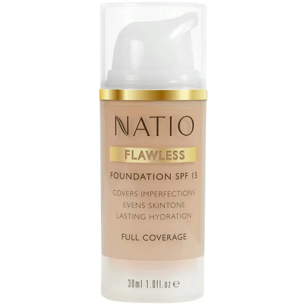 Natio Flawless Foundation SPF 15