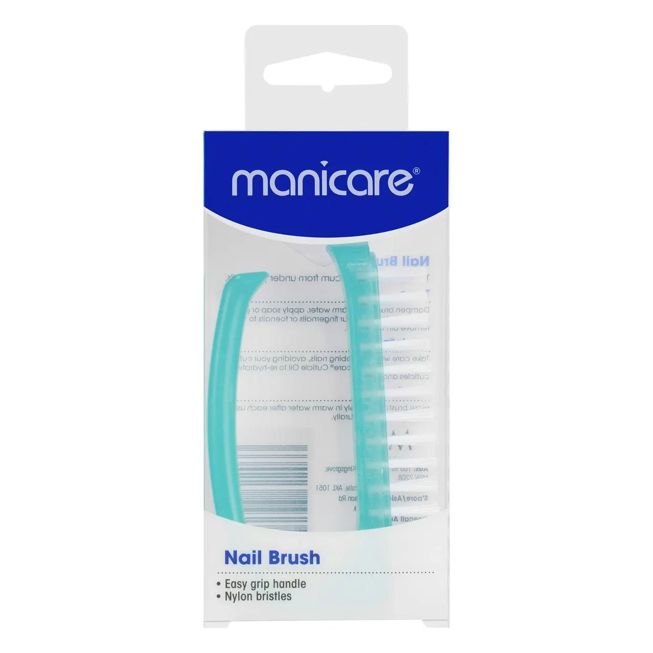 Manicare Nail Brush, Mint Green