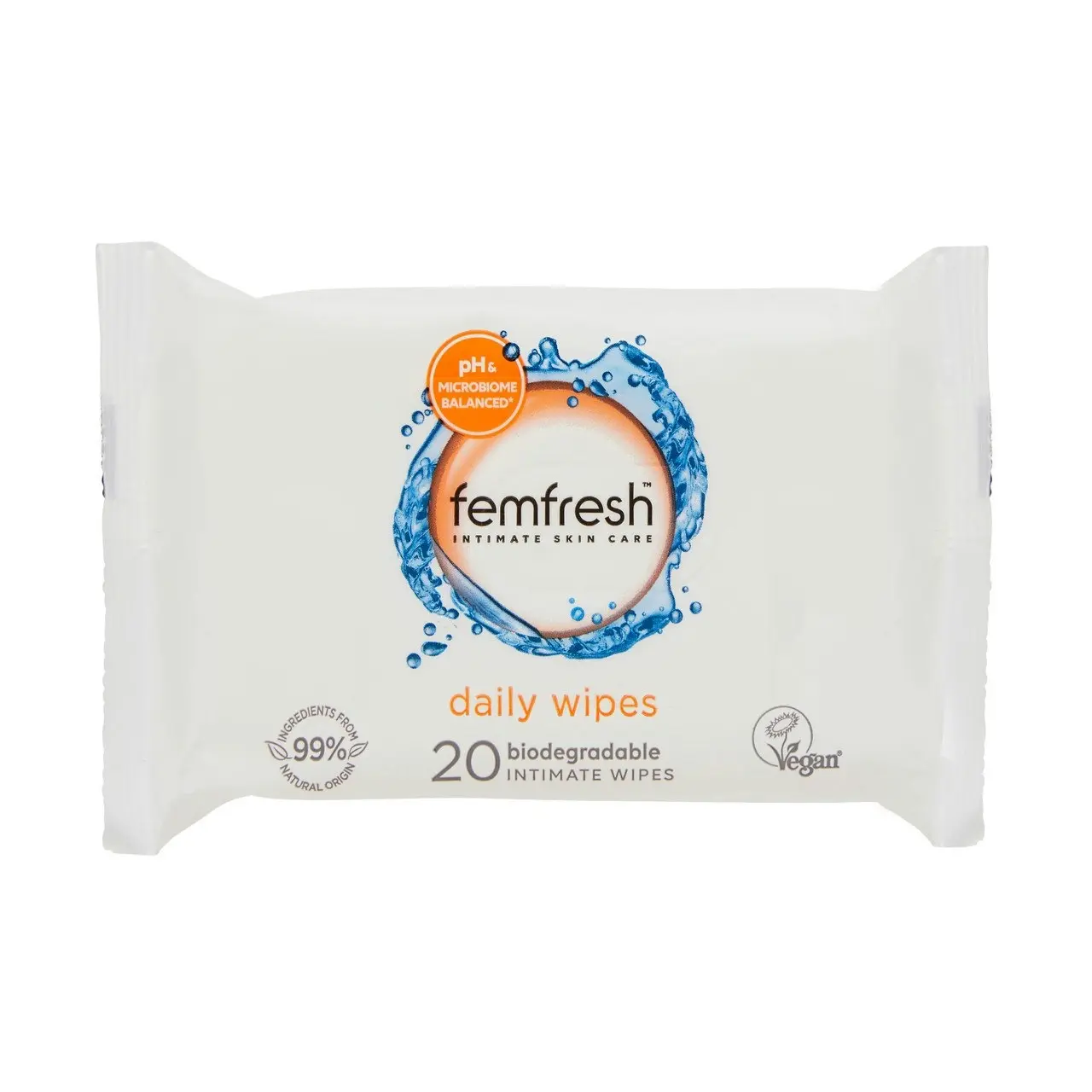 femfresh Daily Intimate Wipes 20 Pack