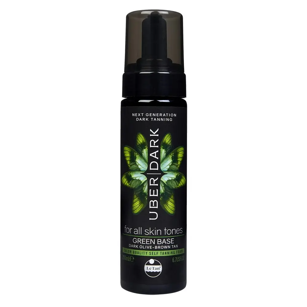 Le Tan Gold DARK Tanning Foam - Green Base