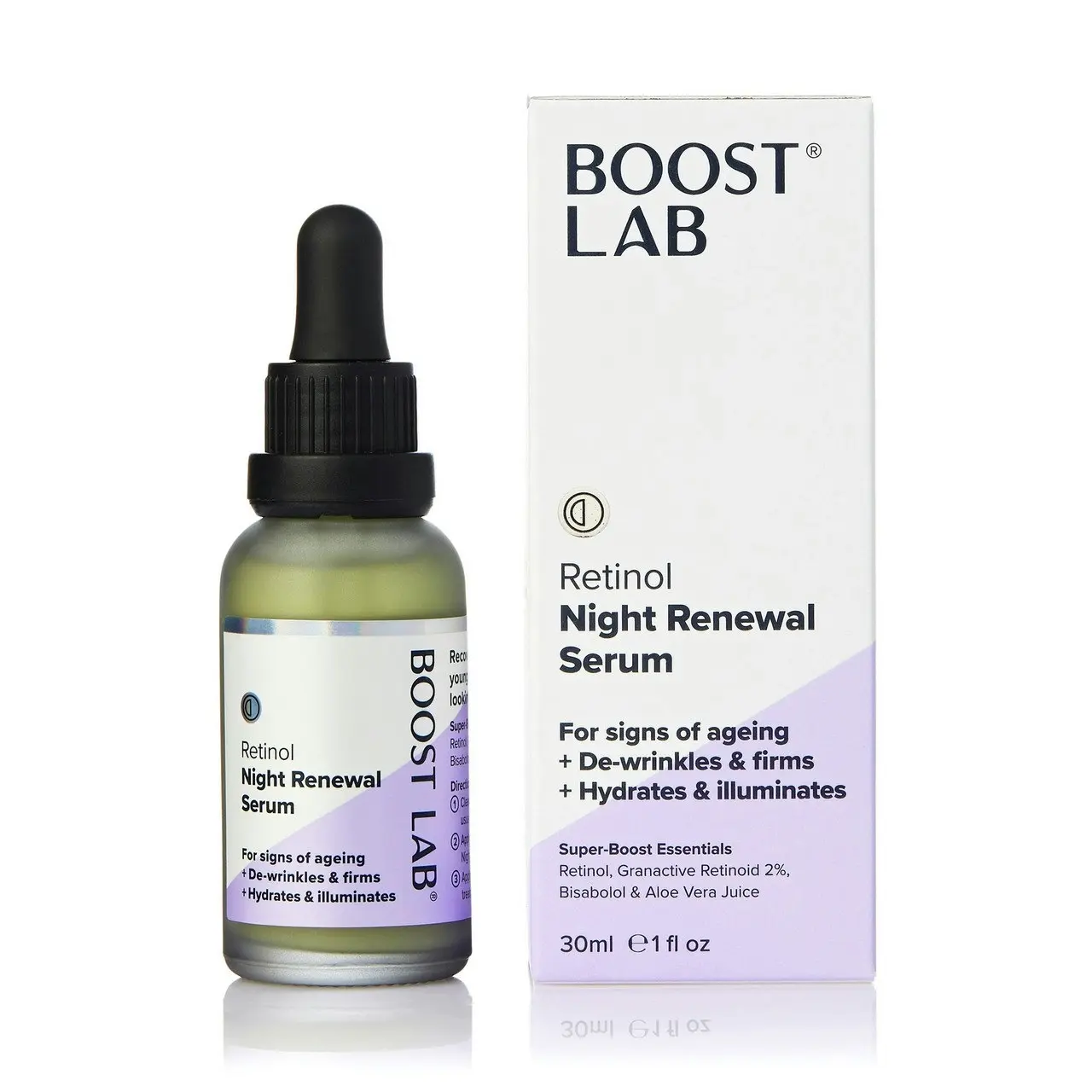 Boost Lab Retinol Night Renewal Serum 30ml