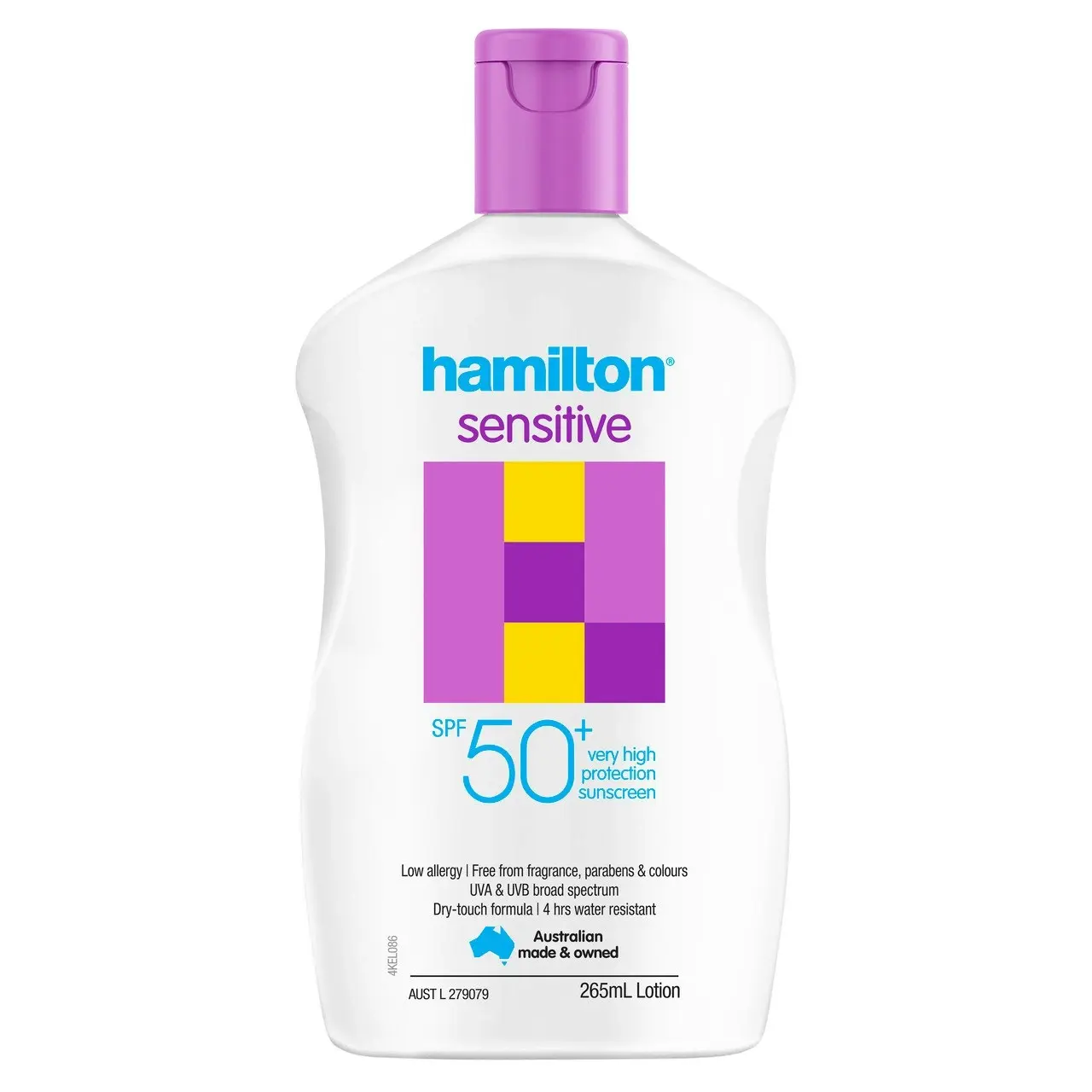 Hamilton Sensitive Lotion SPF 50+ 265mL