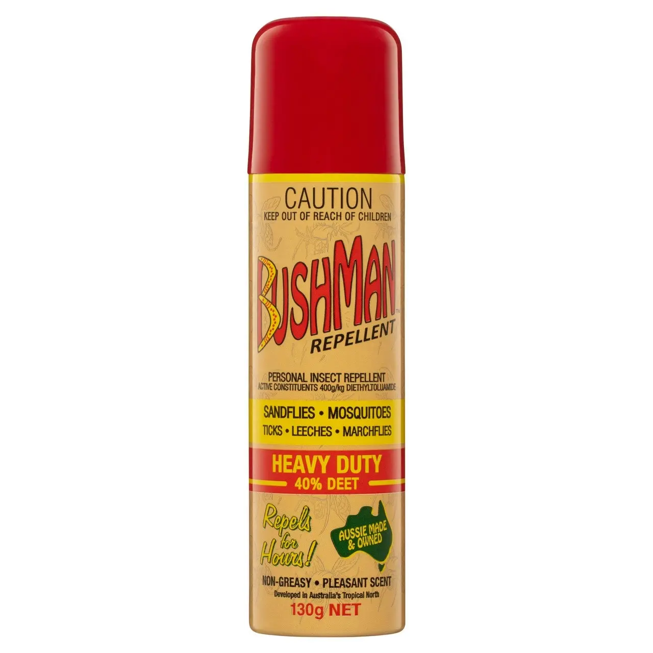 Bushman Repellent Heavy Duty 40% DEET 130g