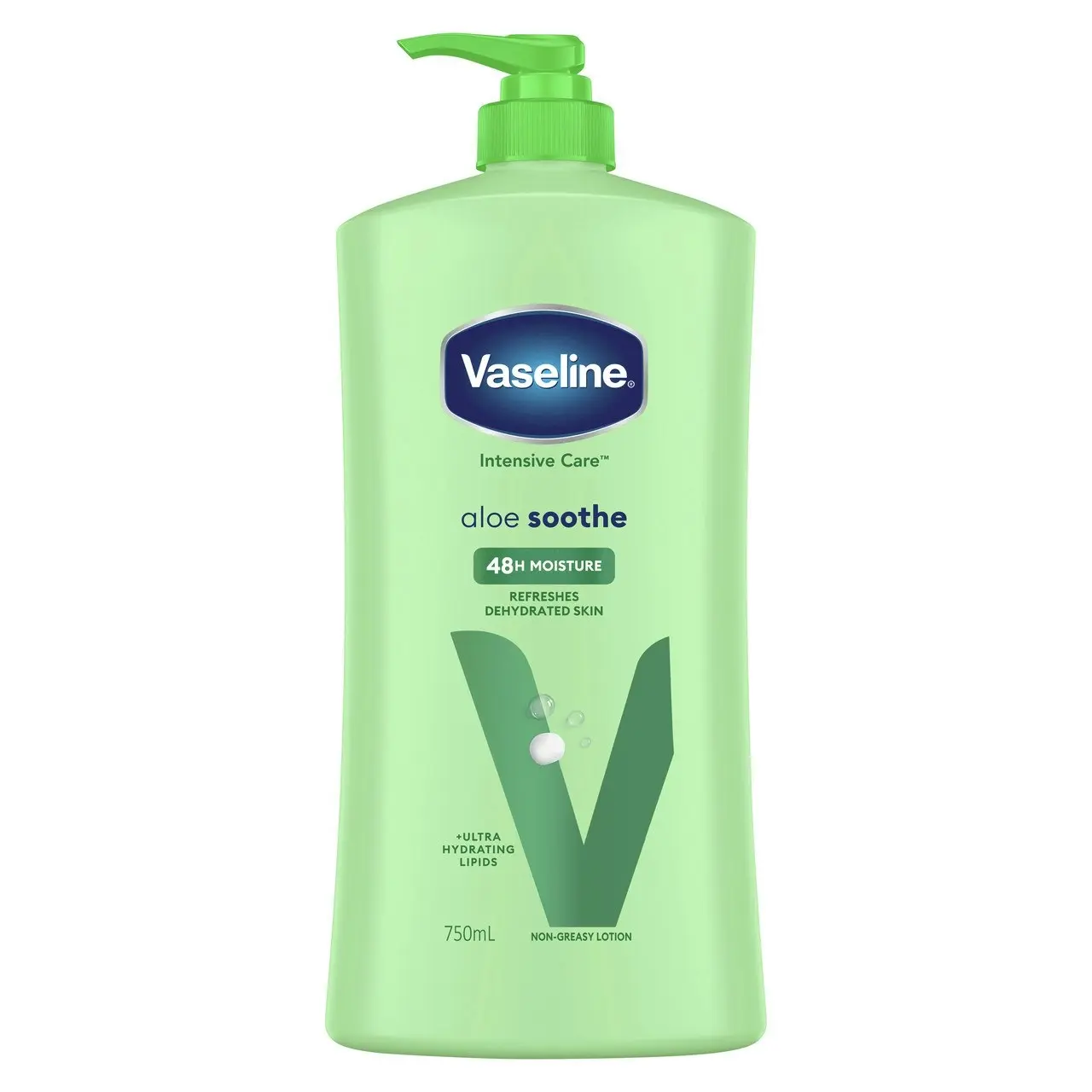 Vaseline Intensive Care Aloe Soothe Body Lotion to refresh dehydrated skin  750mL