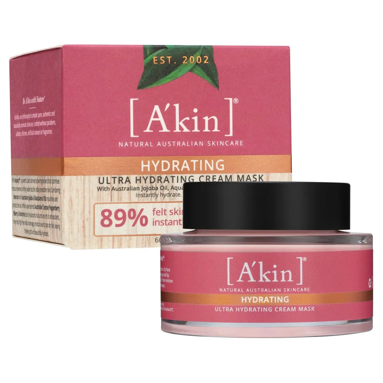 A'kin Ultra Hydrating Cream Mask 60g