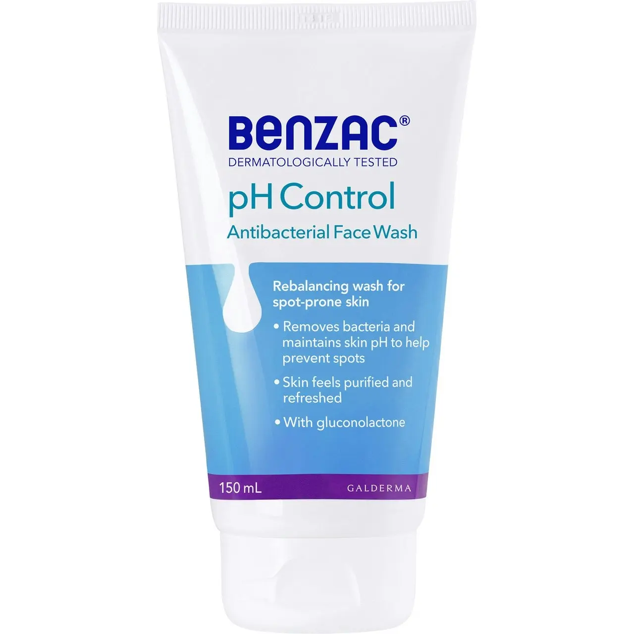 Benzac PH Control Antibacterial Face Wash 150ml