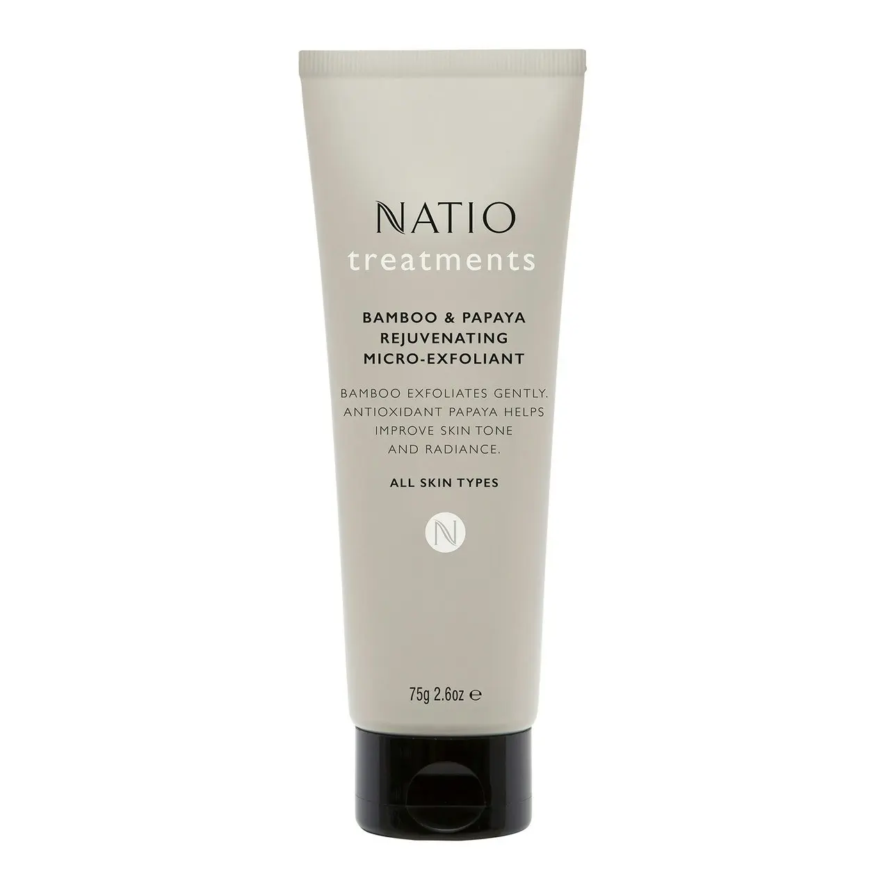 Natio Treatments Bamboo & Papaya Rejuvenating Micro-Exfoliant 75g