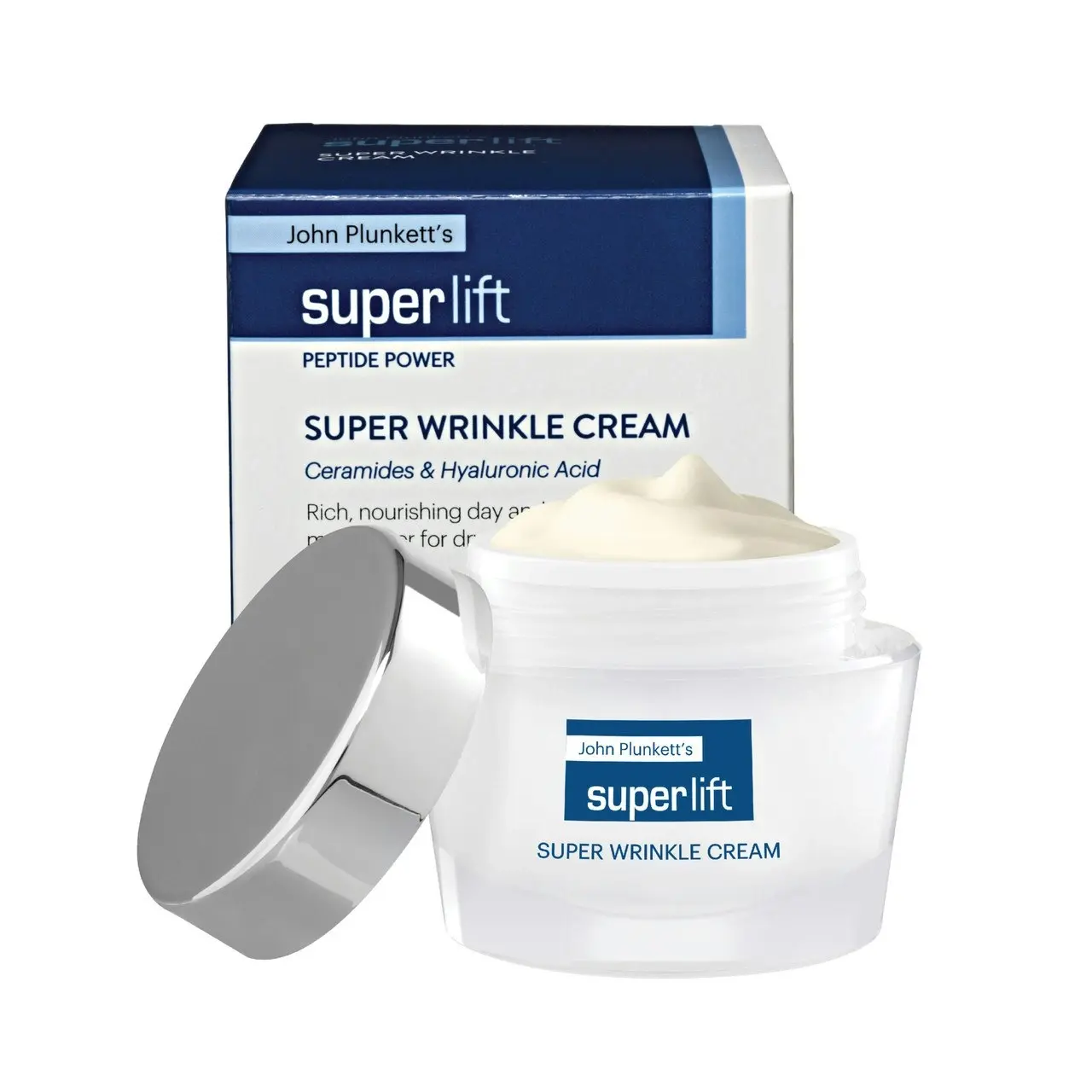 John Plunkett's SuperLift Super Wrinkle Day & Night Cream 50g