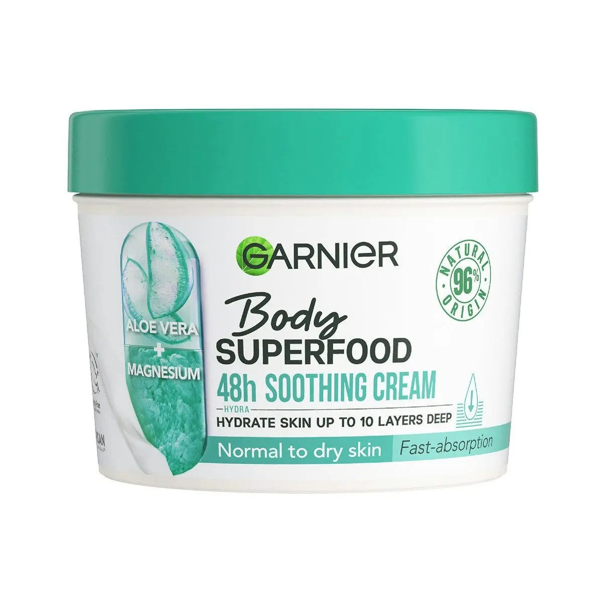 Garnier Body Superfood Aloe Vera & Magnesium Body Moisturiser 380ml