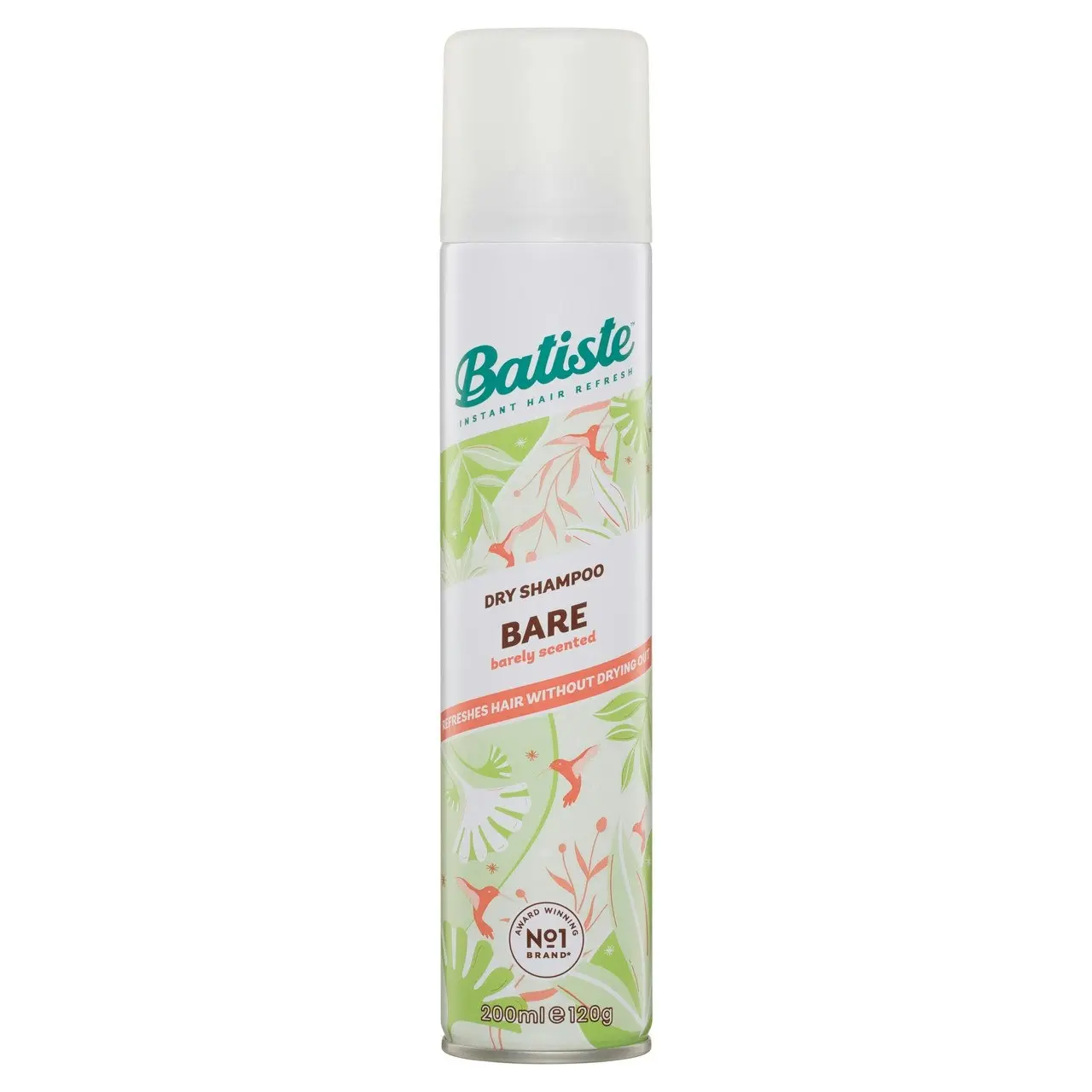 Batiste Bare Dry Shampoo 200mL