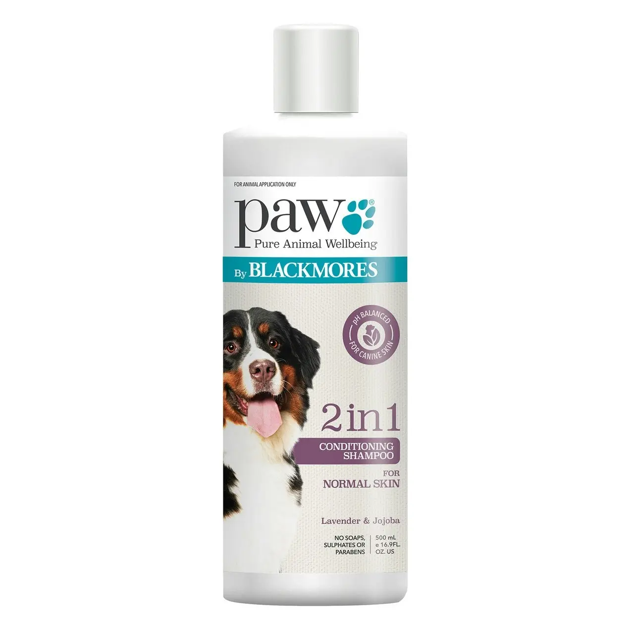 PAW by Blackmores 2 in 1 Conditioning Shampoo for Dogs 500ml