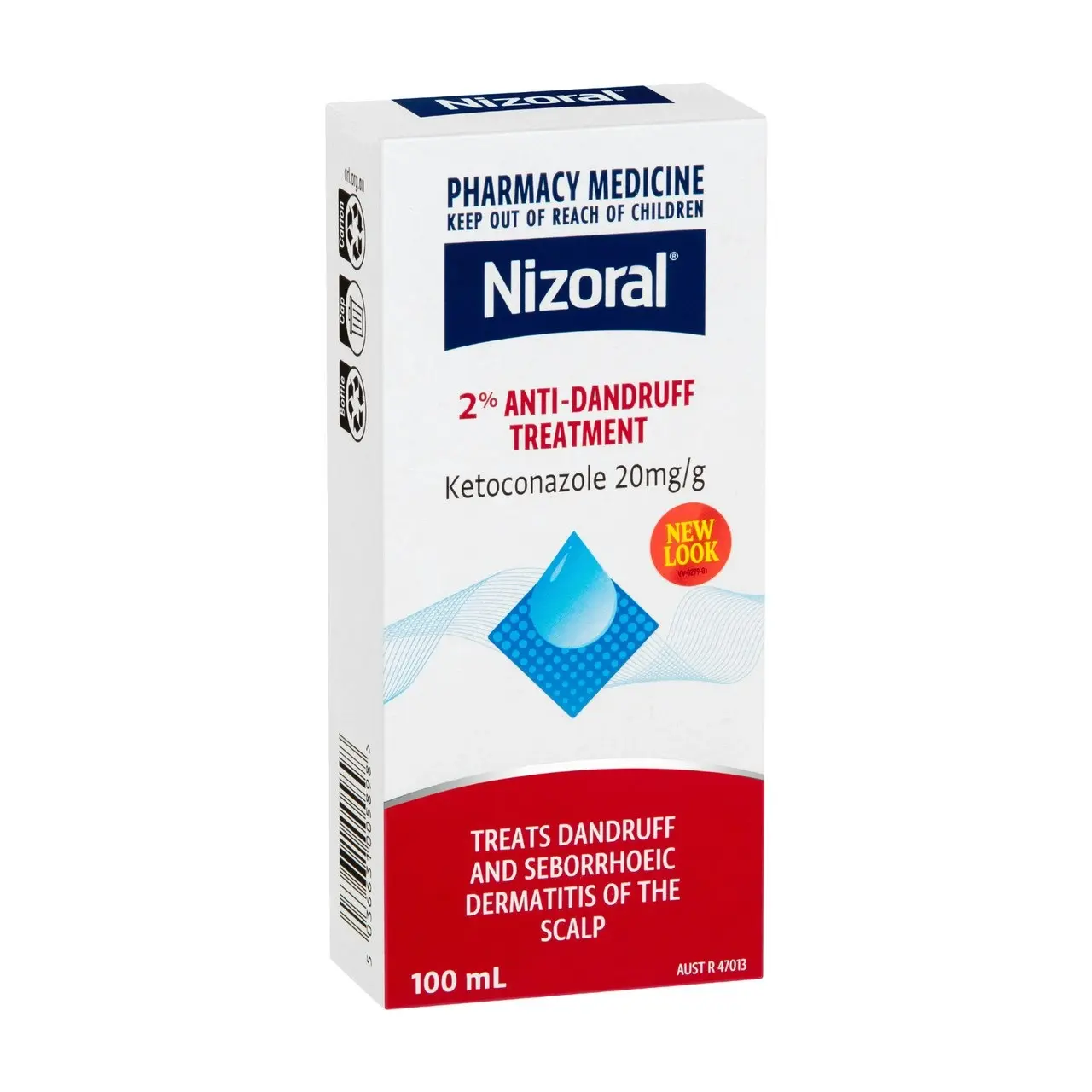 NIZORAL 2% Anti-Dandruff Treatment Shampoo 100ml