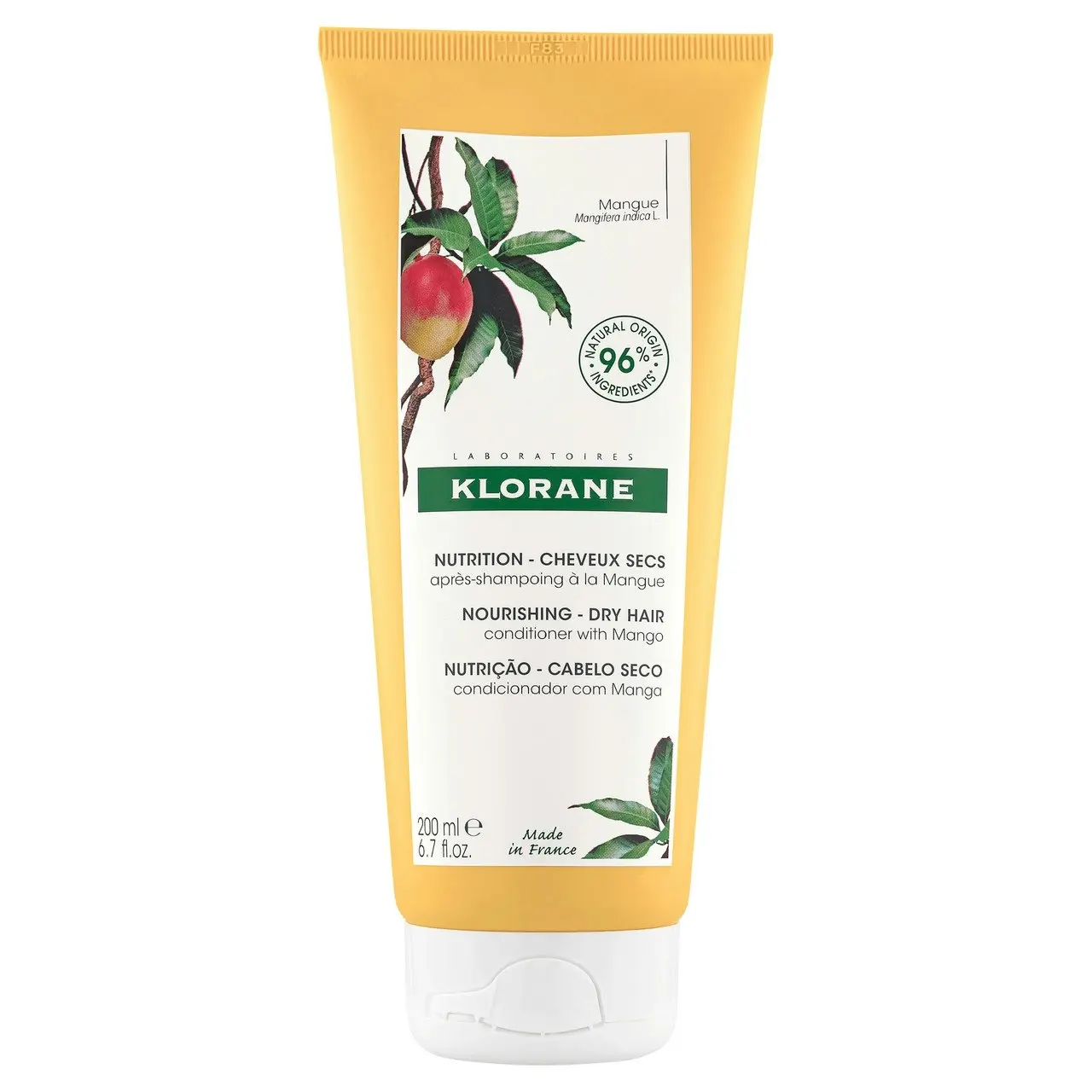 Klorane Nourishing Conditioner with Mango 200ml - Dry Hair