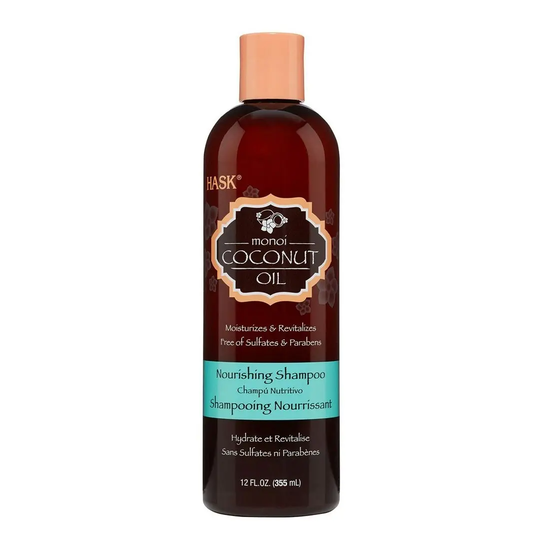 Hask Monoi Coconut Oil Nourishing Shampoo 355ml