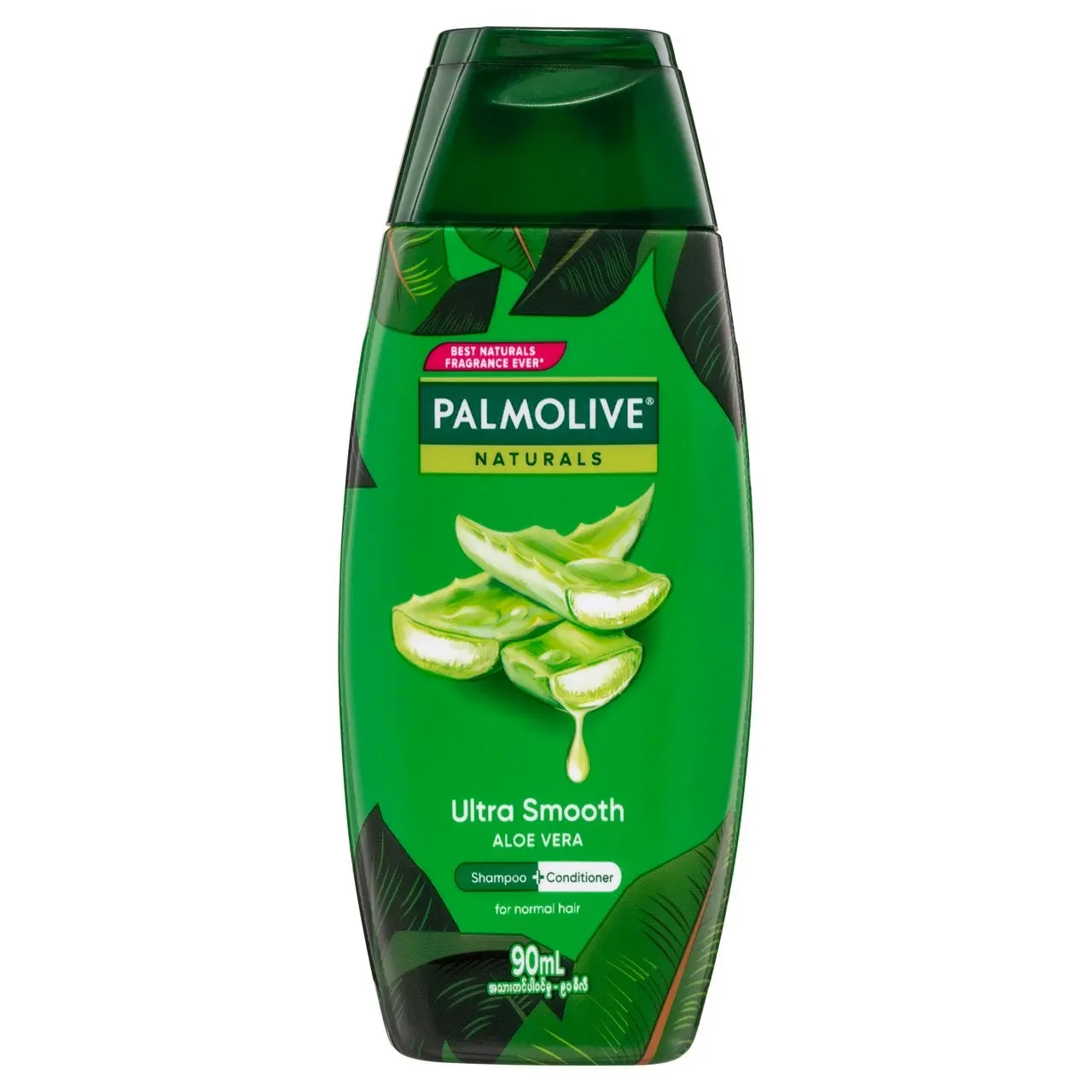 Palmolive Naturals 2in1 Travel Hair Shampoo & Conditioner Ultra Smooth Aloe Vera 90mL