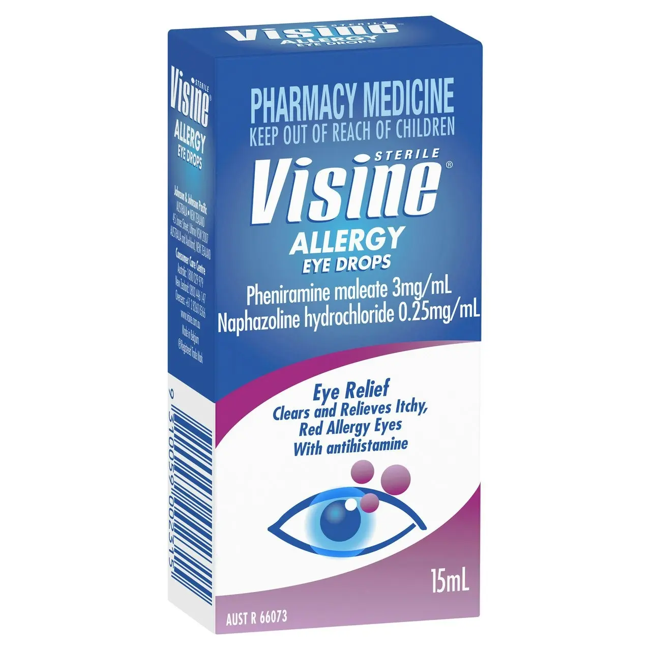 Visine Allergy Eye Drops 15mL