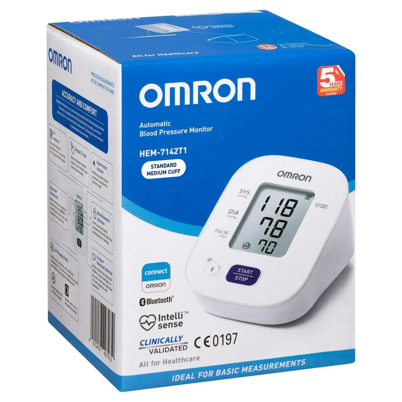 Omron HEM7142T1 Standard Blood Pressure Monitor