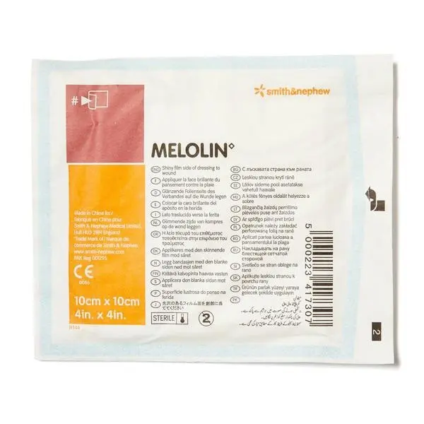 Melolin Dressing 10cm x 10cm - Single Dressing (1 Pack)