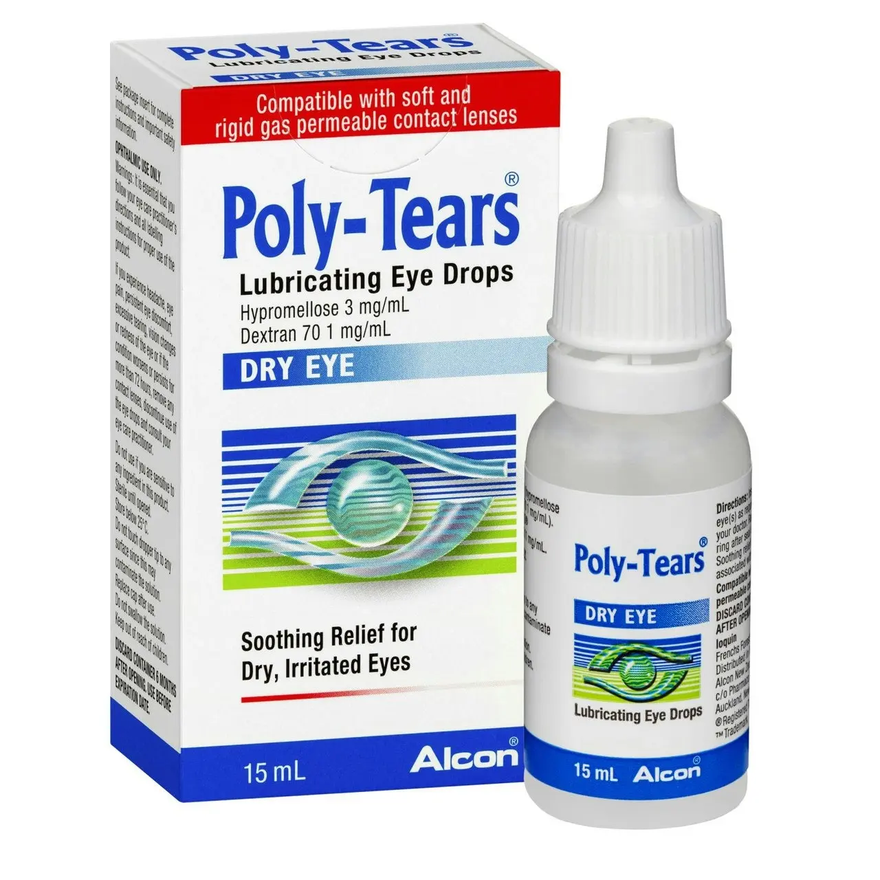 Poly Tears 15ml Eye Drops