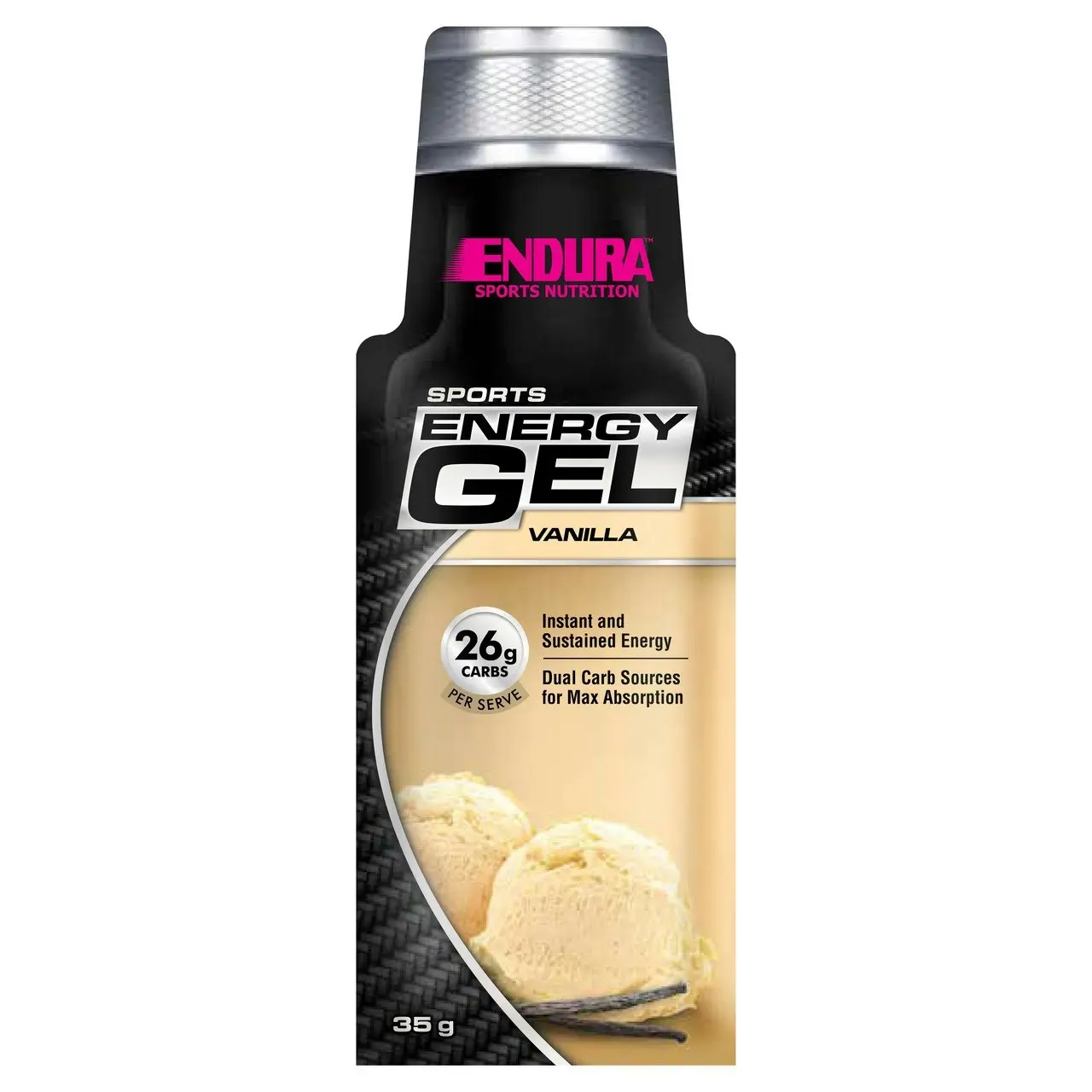 Endura Sports Energy Gel Vanilla 35g Sachet