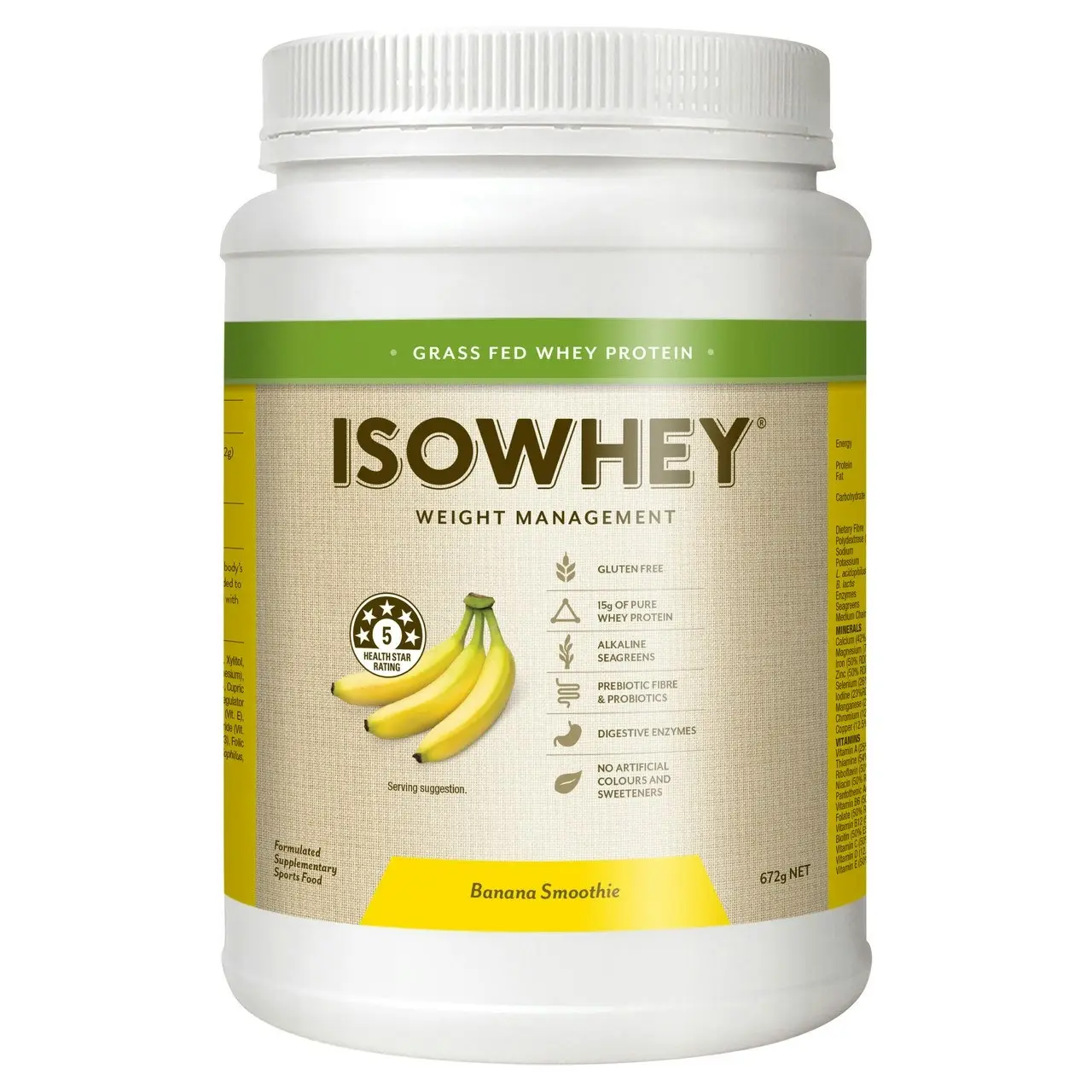 IsoWhey Banana Smoothie 672g