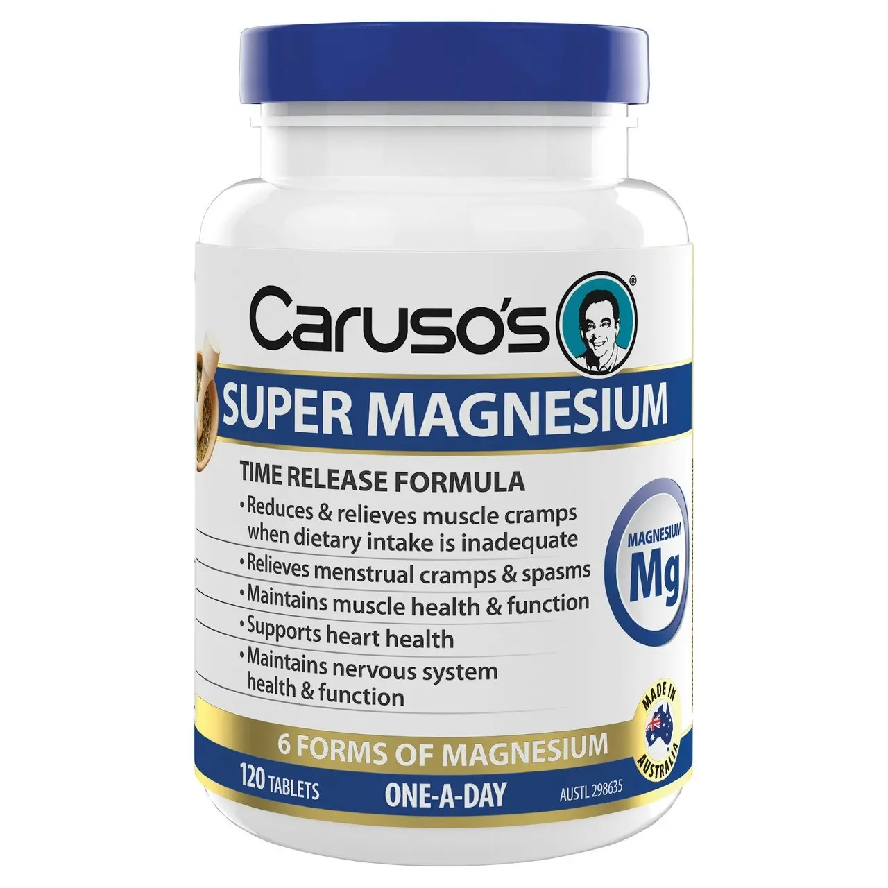 Caruso's Super Magnesium 120 Tablets