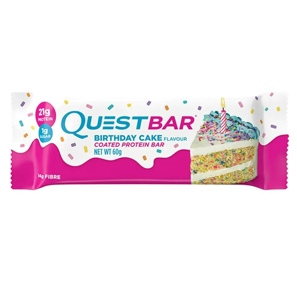 Quest Protein Bar Birthday Cake 60g