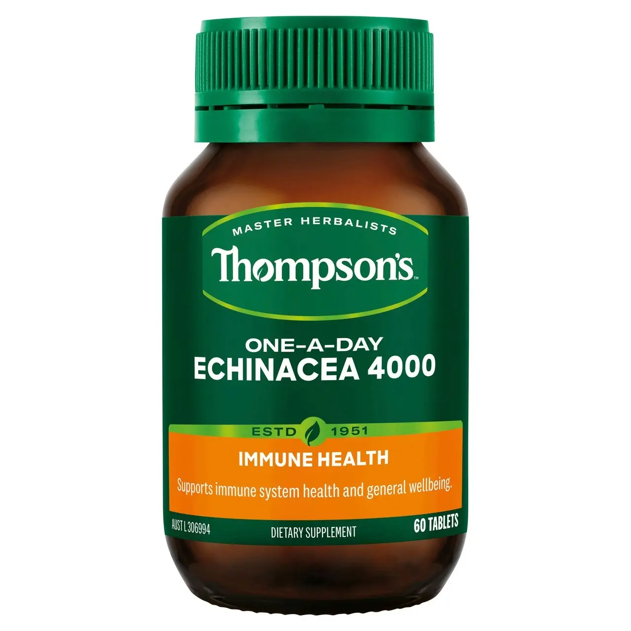 Thompson's One-A-day Echinacea 4000 60 Tablets