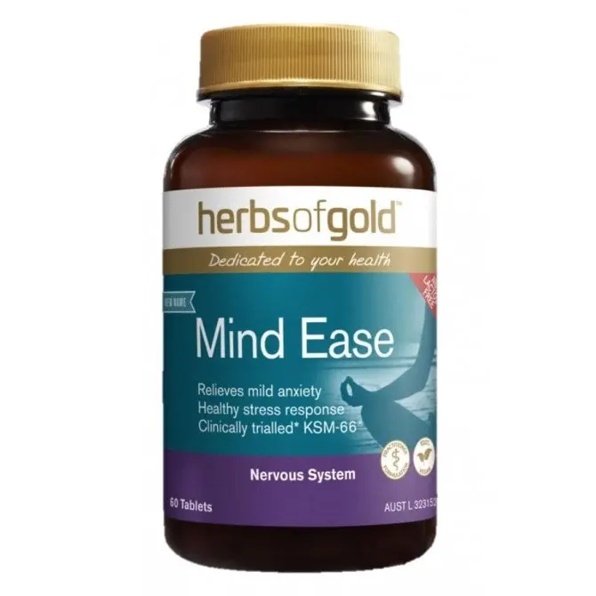 Herbs Of Gold Mind Ease 60 Tablets