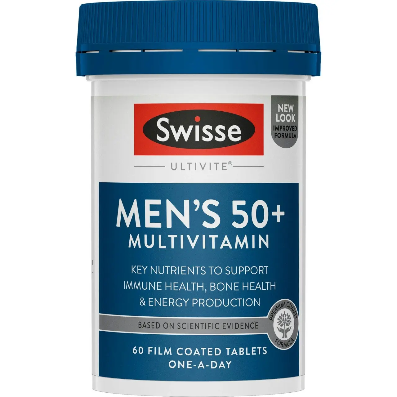 Swisse Ultivite Men's 50 + Multivitamin 60 Tablets