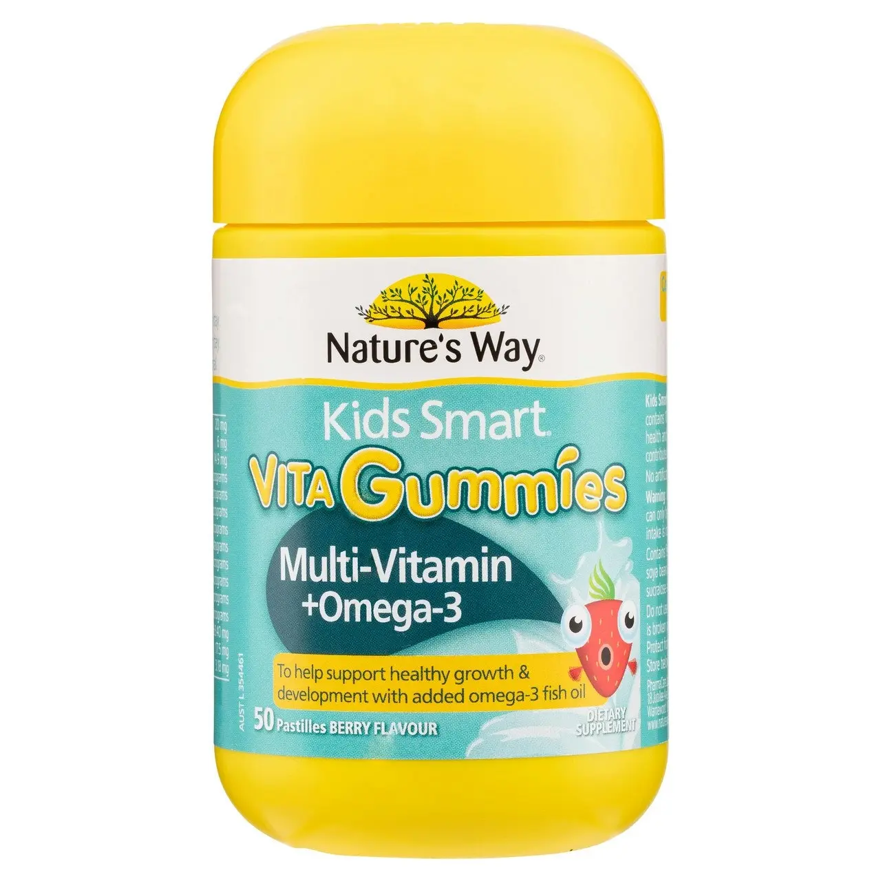 Nature's Way Kids Smart Vita Gummies Multi-Vitamin + Omega-3 50