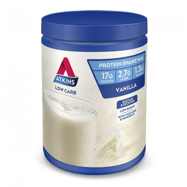 Atkins Low Carb Vanilla Protein Shake Mix 310g