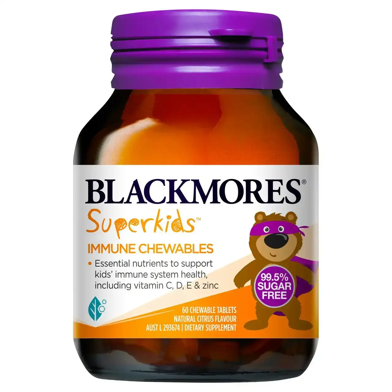 Blackmores Superkids Immune Chewables 60 Tablets