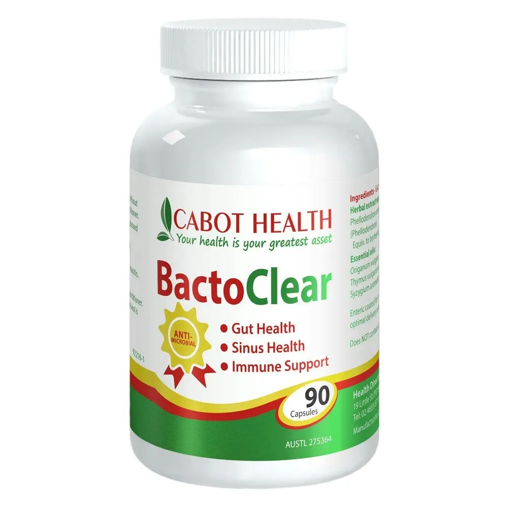 Cabot Health BactoClear 90 Capsules