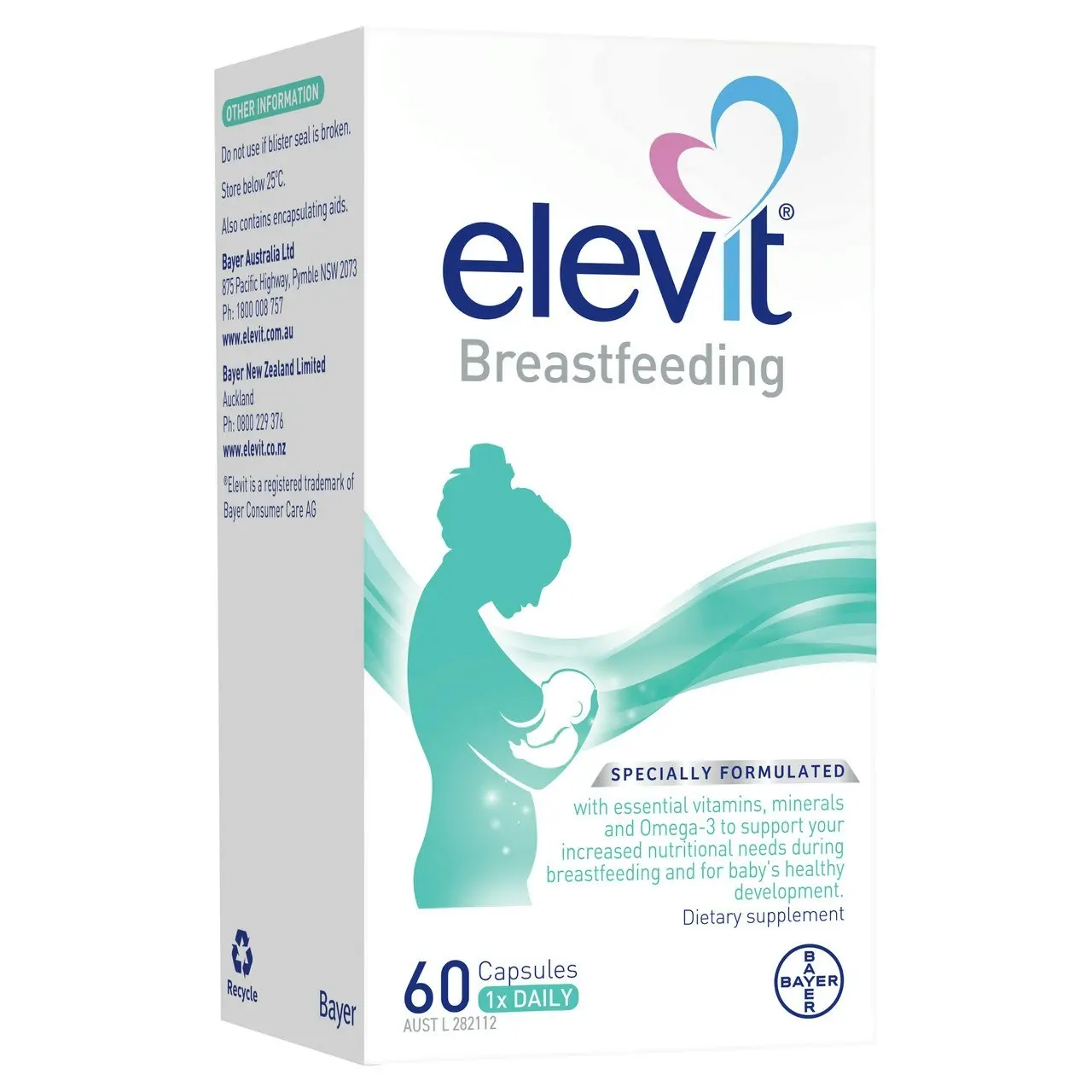 Elevit Breastfeeding Multivitamin Capsules 60 Pack (60 Days)