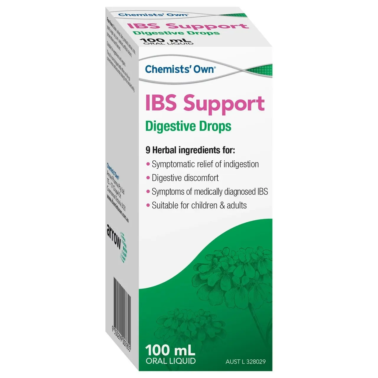 Chemists' Own IBS Support Digestive Drops 100mL