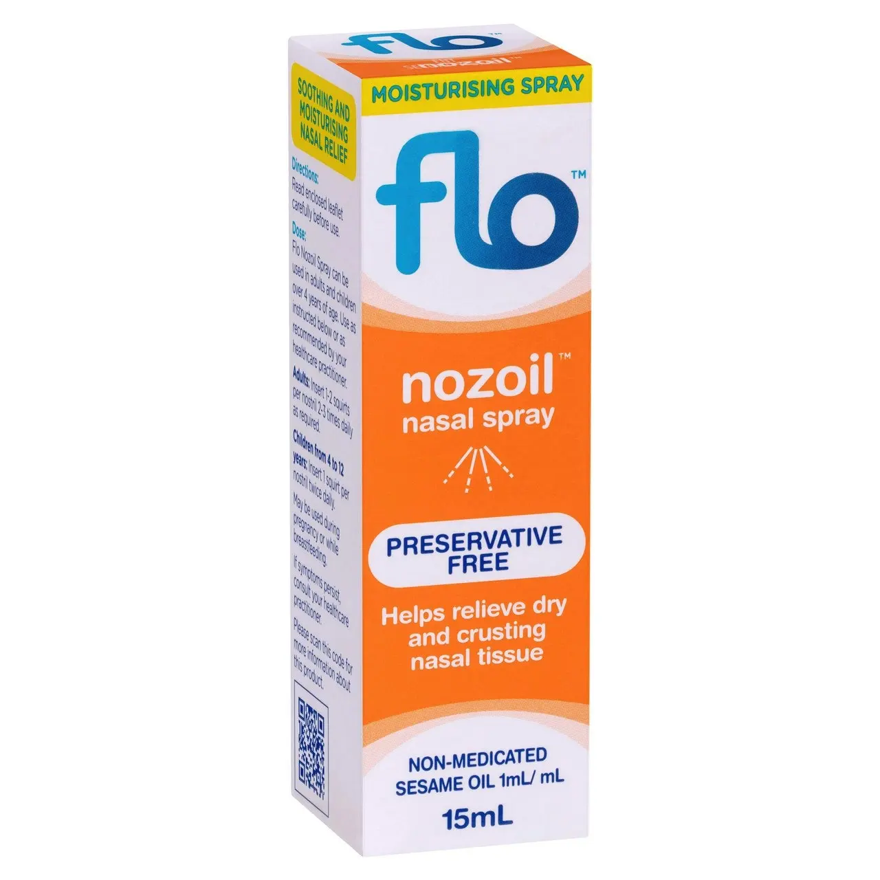 FLO Nozoil Nasal Spray 15mL