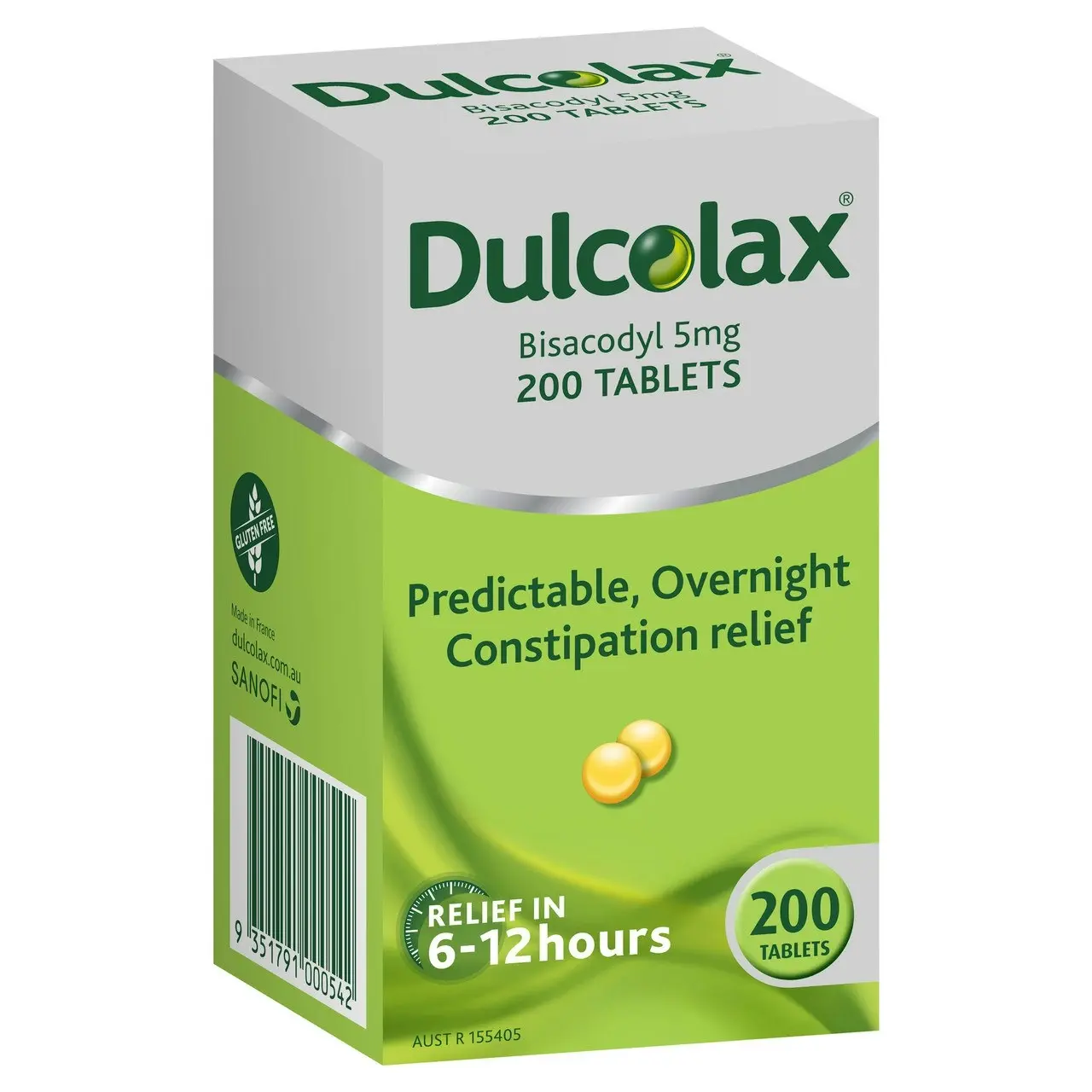 Dulcolax Tablets 200 Pack